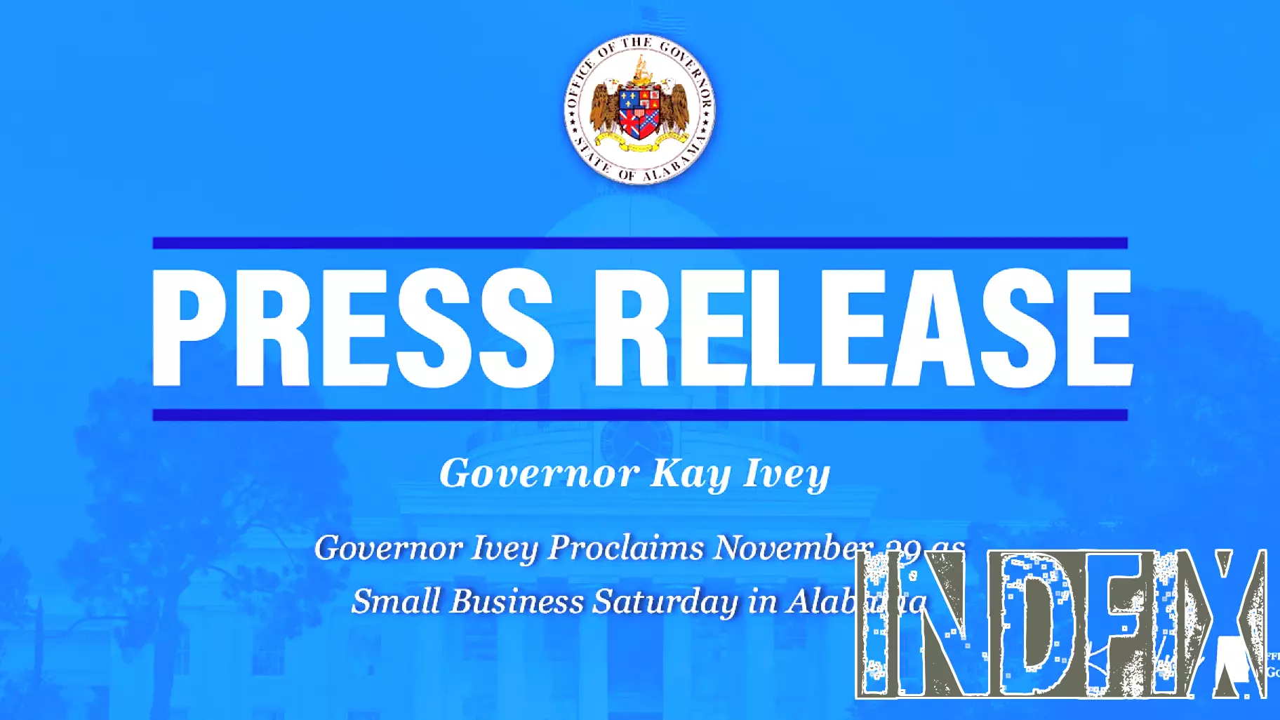 Alabama Declares November 29 as Small Business Saturday