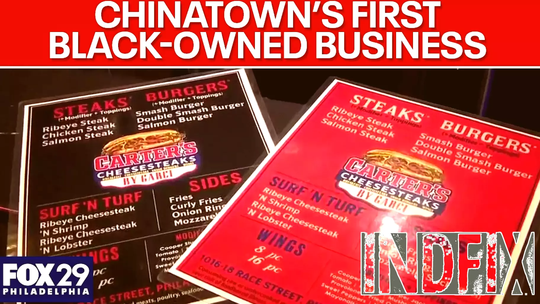 Carter's Cheesesteaks makes history as Chinatown's first Black-owned business