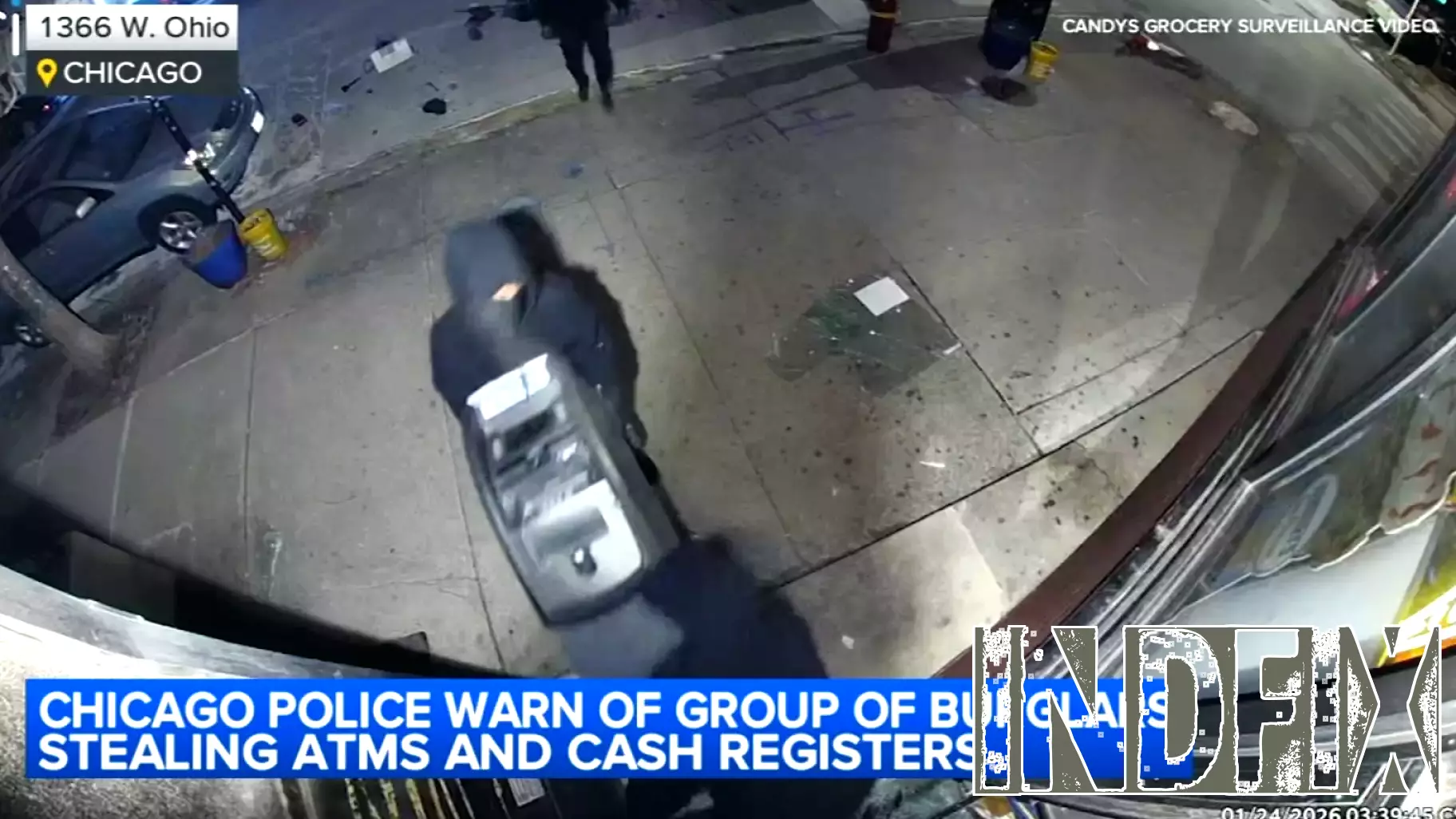 Chicago police investigating business break-ins, ATM thefts in West Town, Uptown: VIDEO