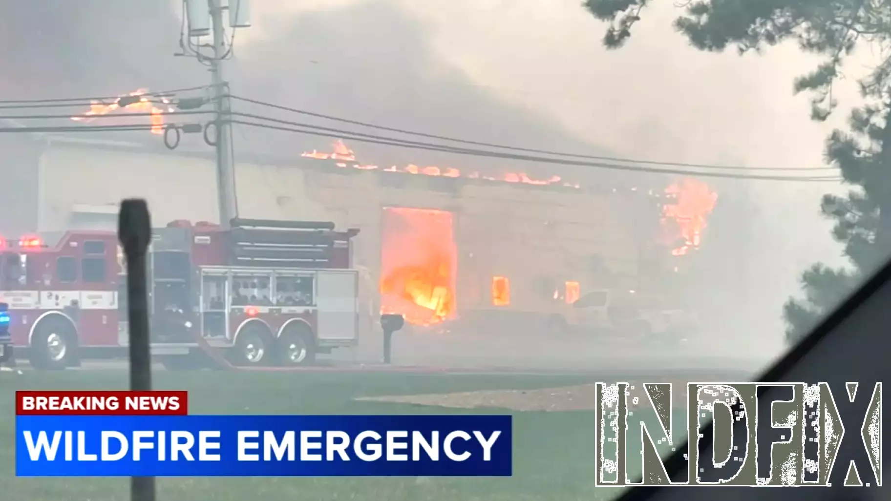 Lacey Township Business Devastated by Wildfire