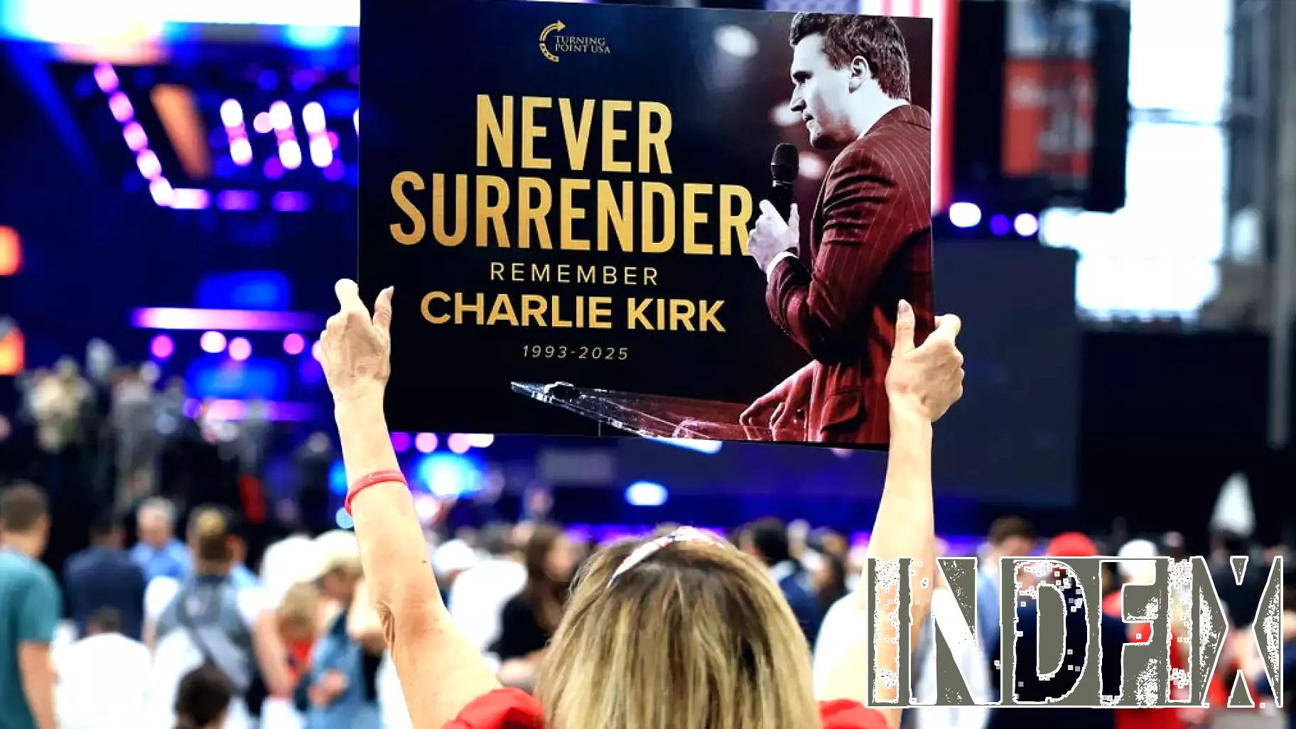 Large Turnout at Memorial Service for Charlie Kirk