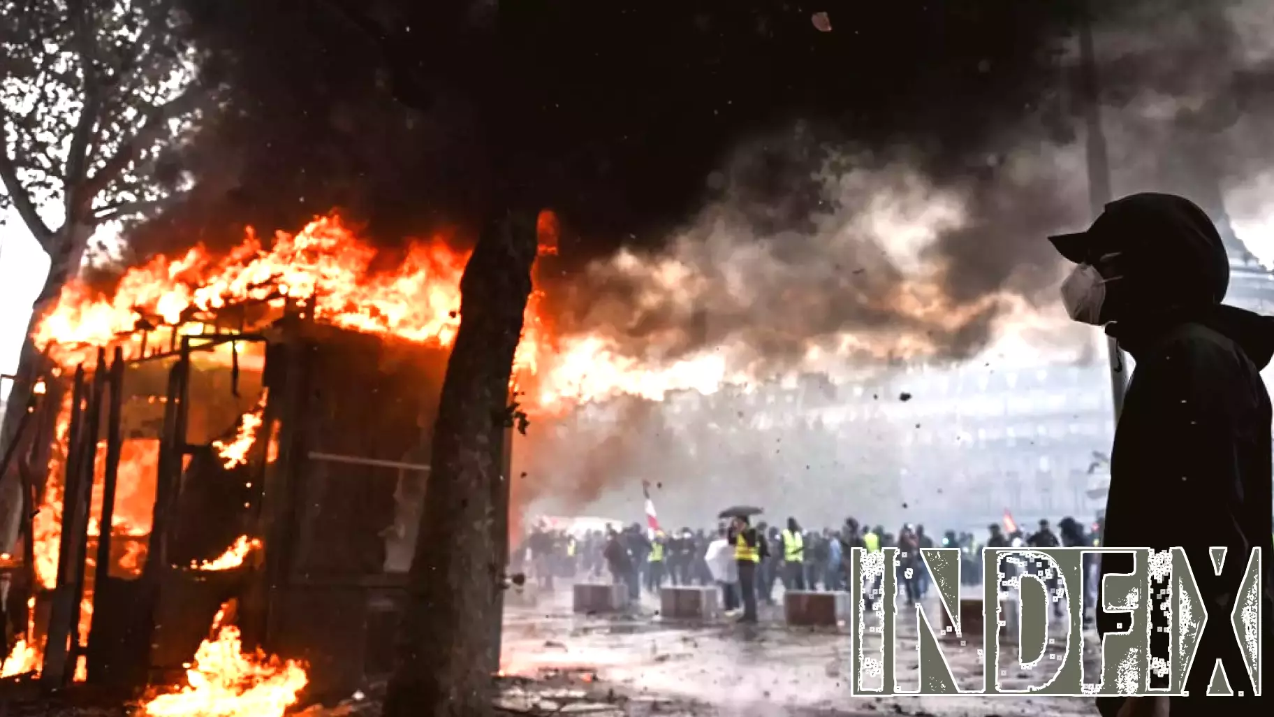 Protests Over Living Costs Erupt Into Violence Across France