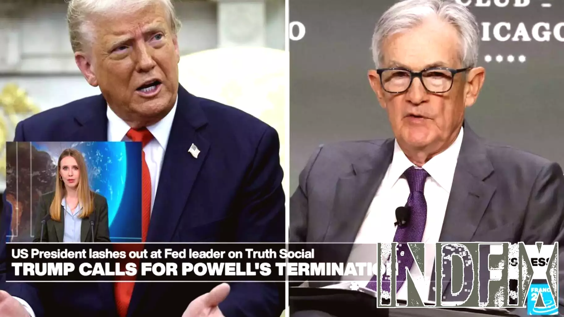 Trump Urges Quick Dismissal of Fed Chair Powell