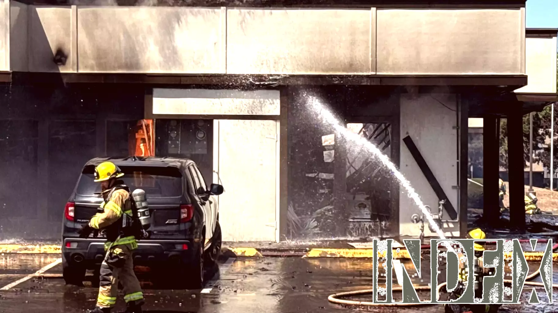 Two-Alaram Blaze Engulfs Northeast Salem Business