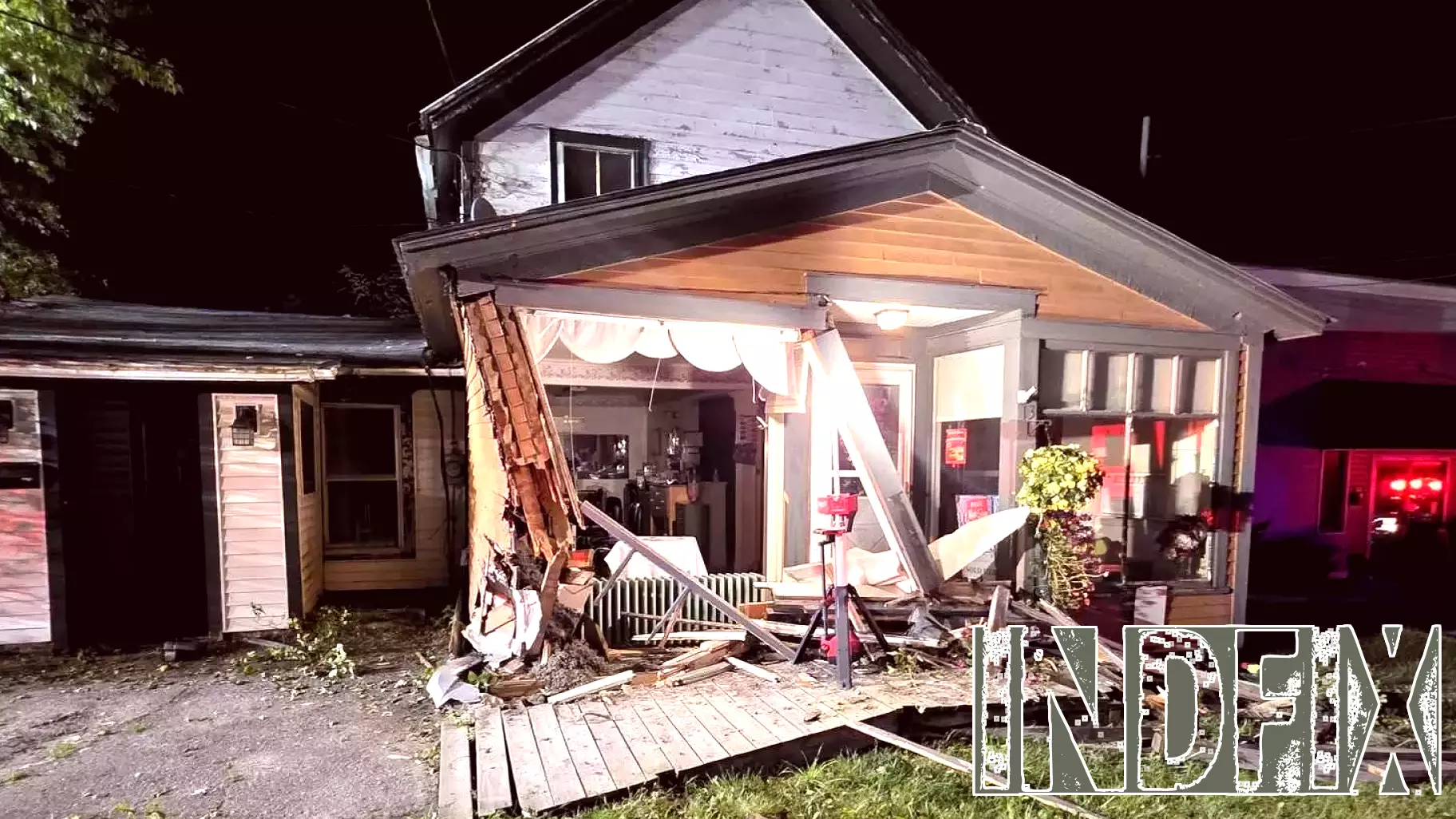 Vehicle Crashes Into Vacant Vergennes Building