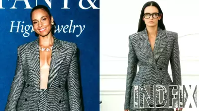Alicia Keys Dazzles in Stylish Givenchy Suit at Tiffany & Co. Blue Book Gala