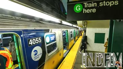 Brooklyn business owners rally against G train service shutdowns