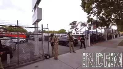 Law Enforcement Executes Narcotics Search Warrant at Pomona Business