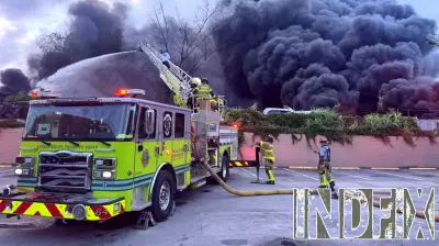 Massive fire rips through South Florida junkyard, spreads to businesses