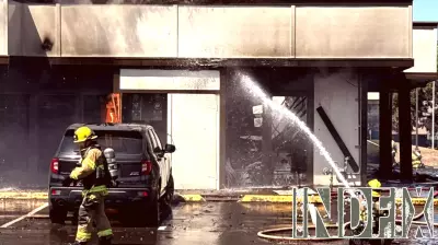 Two-Alaram Blaze Engulfs Northeast Salem Business